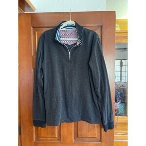 Robert Graham 1/2 zip pullover XL